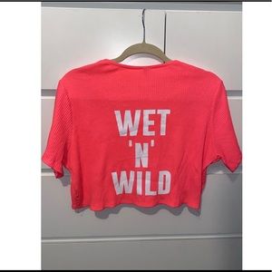 Plus Knot Cropped Top